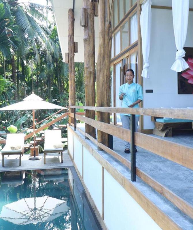 Satya Boutique Resort & Spa Vijay Nagar Beach Ruang foto